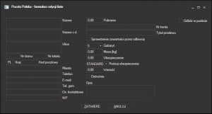 Poczta Polska - edycja przesyłki kurierskiej 48