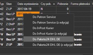 WAPRO Mag - przygotowanie listu dla Paketo24