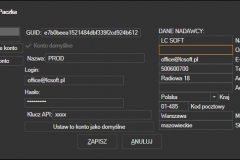 aPaczka.pl - dodawanie konta