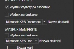 aPaczka - konfiguracja wydruku listów