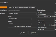 InPost - konto dostępowe