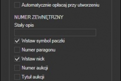 Sello - ustawienia przesyłek Allegro InPost