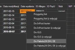 Sello - przygotowanie listu dla Paketo24