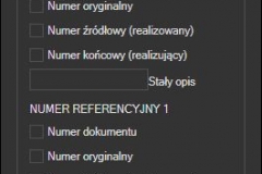 Subiekt GT - opcje budowy opisu listu DPD