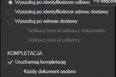 Subiekt GT - łączenie dokumentów - ustawienia