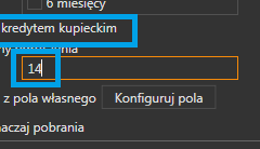Moduł Subiekt GT - płatność kredytem kupieckim jako pobranie