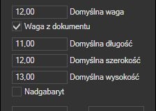 Subiekt nexo - opcje przygotowania listu Paketo24